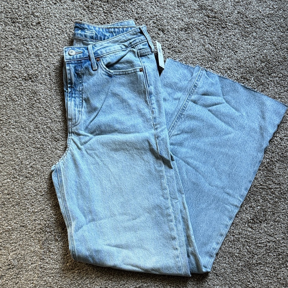 NWT Old Navy Wide Leg Extra High Rise Tall